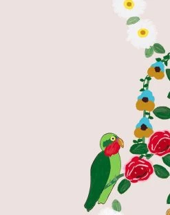 'Rainbow Garden Stripe' Wallpaper By Carly Beck - Oyster -Wall Decoration Store Rainbow Garden Stripe oyster detail 2d3d60d6 e8a3 4660 a093 ada5e66c4469