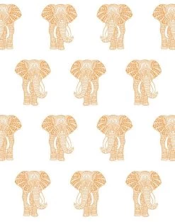 'Raja The Elephant' Wallpaper By Wallshoppe - Pushpop -Wall Decoration Store Raja the Elephant Pushpop 7600ab6c feeb 450d 87ac 481b5d6948b2