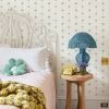 'Rita's Stars' Wallpaper By Lingua Franca - Green Blue