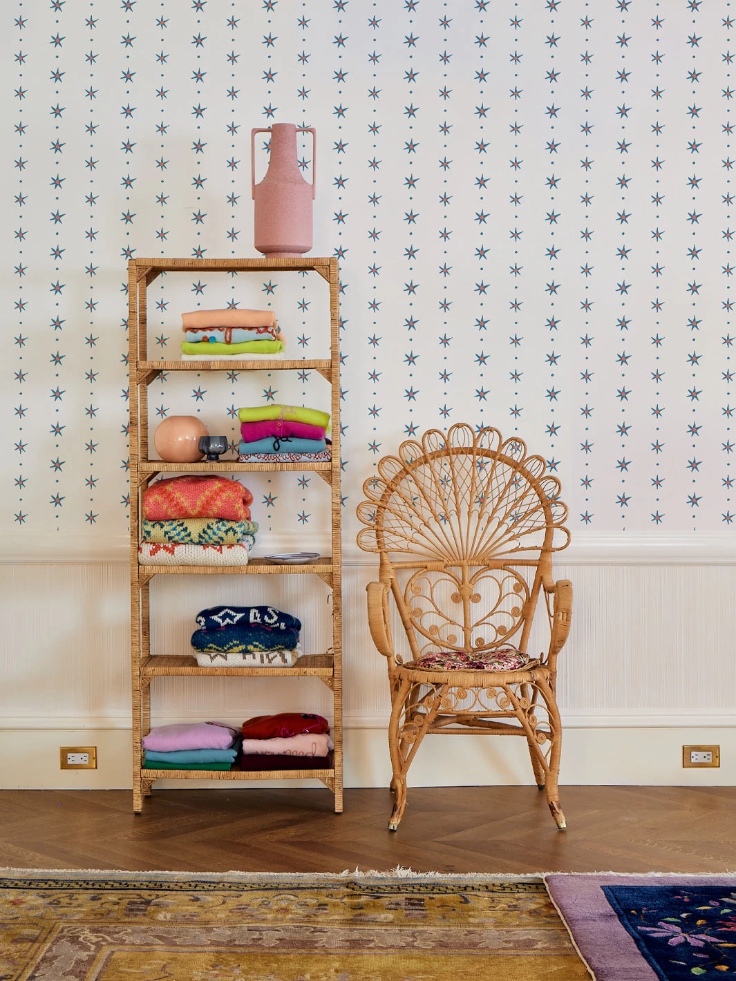 'Rita's Stars' Wallpaper By Lingua Franca - Lapis Watermelon 3 'Rita's Stars' Wallpaper By Lingua Franca - Lapis Watermelon