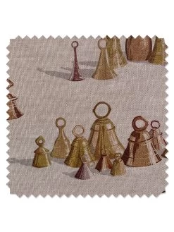 'All The Bells' Flax Fabric By Sarah Jessica Parker - Neutral