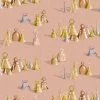 'All The Bells' Wallpaper By Sarah Jessica Parker - Clay Court 1 'All The Bells' Wallpaper By Sarah Jessica Parker - Clay Court -Wall Decoration Store SJP Bells Clay Court Design
