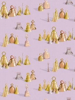 'All The Bells' Wallpaper By Sarah Jessica Parker - Lavender