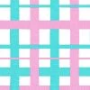 'Crosstown Plaid On White' Wallpaper By Sarah Jessica Parker - Capri Blue Blush -Wall Decoration Store SJP Crosstown Plaid Capri Blue Blush Design