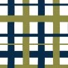 'Crosstown Plaid On White' Wallpaper By Sarah Jessica Parker - Navy Olive -Wall Decoration Store SJP Crosstown Plaid on White Navy Olive Design
