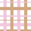 'Crosstown Plaid On White' Wallpaper By Sarah Jessica Parker - Pecan Slipper