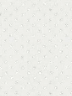 'Dotted Swiss' Wallpaper By Sarah Jessica Parker - Silver -Wall Decoration Store SJP Dotted Swiss Silver Detail