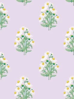 'Fleur De Camomille' Wallpaper By Sarah Jessica Parker - Lavender