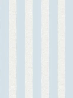 'Grosgrain Stripe' Wallpaper By Sarah Jessica Parker - Morning Dew Cream