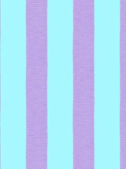 'Grosgrain Stripe' Wallpaper By Sarah Jessica Parker - Lavender Sky 7 'Grosgrain Stripe' Wallpaper By Sarah Jessica Parker - Lavender Sky -Wall Decoration Store SJP Grosgrain Stripe Lavender Sky Detail
