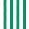 'Grosgrain Stripe On White' Wallpaper By Sarah Jessica Parker - Emerald
