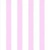 'Grosgrain Stripe On White' Wallpaper By Sarah Jessica Parker - Pink