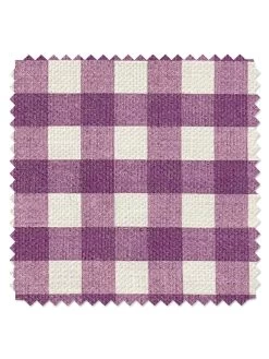 'Pixie Gingham' Linen Fabric By Sarah Jessica Parker - Concord
