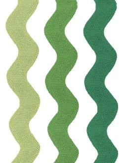 'Ric-Rac Bands' Wallpaper By Sarah Jessica Parker - Greens 7 'Ric-Rac Bands' Wallpaper By Sarah Jessica Parker - Greens -Wall Decoration Store SJP RicRacBands Greens Detail 8432e268 c516 4c4d 9765 ceb2b9e155e8