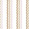 'Ric-Rac Bands' Wallpaper By Sarah Jessica Parker - Pecan Sable Pink -Wall Decoration Store SJP Ric Rac Bands Pecan Sable Pink Design