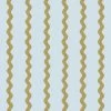 'Ric-Rac Stripe' Wallpaper By Sarah Jessica Parker - Morning Dew Olive