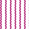 'Ric-Rac Stripe On White' Wallpaper By Sarah Jessica Parker - Raspberry -Wall Decoration Store SJP Ric Rac Stripe on White Raspberry Design