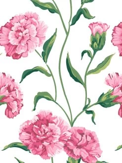 'Townhouse' Mural Wallpaper By Sarah Jessica Parker - Blush -Wall Decoration Store SJP Townhouse Mural Blush Detail