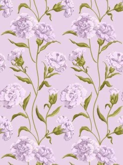 'Townhouse' Mural Wallpaper By Sarah Jessica Parker - Heliotrope On Lavender