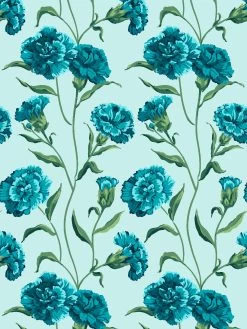 'Townhouse' Mural Wallpaper By Sarah Jessica Parker - Peacock On Sky