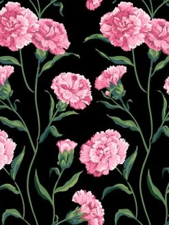 'Townhouse' Wallpaper By Sarah Jessica Parker - Blush On Black