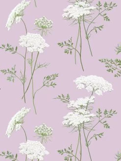 'The Queen's Lace' Wallpaper By Sarah Jessica Parker - Lavender