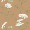 'The Queen's Lace' Wallpaper By Sarah Jessica Parker - Pecan