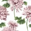 'Mums For Marion' Wallpaper By Sarah Jessica Parker - Powder -Wall Decoration Store SJPxWS Mums for Marion Powder Design