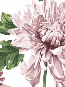 'Mums For Marion' Wallpaper By Sarah Jessica Parker - Powder -Wall Decoration Store SJPxWS Mums for Marion Powder Detail