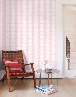 'Sailor Knot' Wallpaper By Wallshoppe - Ballet Slipper -Wall Decoration Store SailorKnot RS pink2 417324eb d77c 495b 9d3d e78902ebdd6a