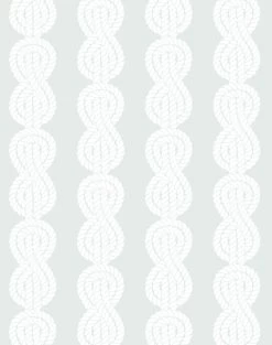 'Sailor Knot' Wallpaper By Wallshoppe - Fog