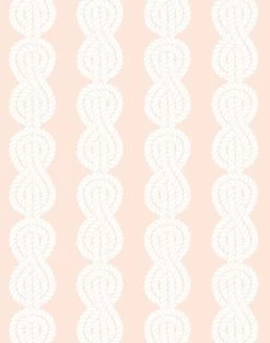 'Sailor Knot' Wallpaper By Wallshoppe - Peach -Wall Decoration Store SailorKnot forweb peach b47ed305 6265 4d3a 80c1 1a007e33b9d8