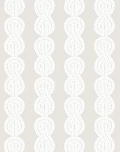 'Sailor Knot' Wallpaper By Wallshoppe - Sand