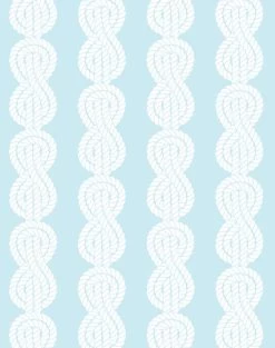 'Sailor Knot' Wallpaper By Wallshoppe - Sky 9 'Sailor Knot' Wallpaper By Wallshoppe - Sky -Wall Decoration Store SailorKnot forweb sky 4d35aac4 4bd7 48b6 b52b 296c64006939