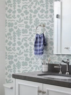'Sea Garden' Wallpaper By Tea Collection - Sea