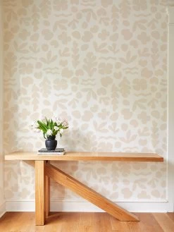 'Sea Garden' Wallpaper By Tea Collection - Taupe