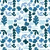 'Small Sea Garden' Wallpaper By Tea Collection - Blue