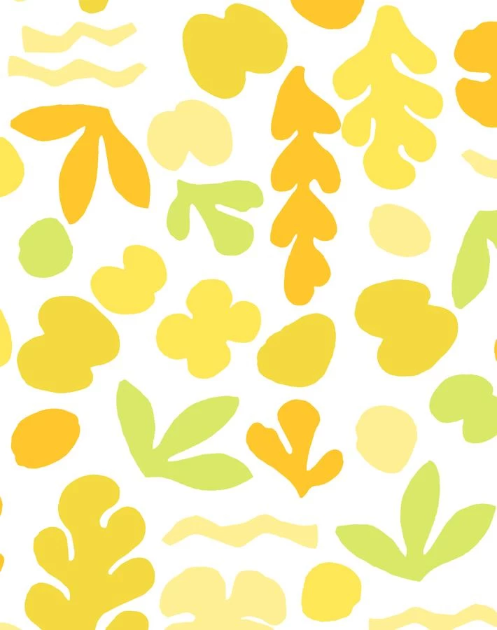 'Small Sea Garden' Wallpaper By Tea Collection - Yellow 5 'Small Sea Garden' Wallpaper By Tea Collection - Yellow - Image 3