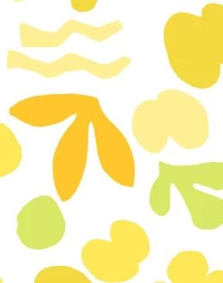 'Sea Garden' Wallpaper By Tea Collection - Yellow 7 'Sea Garden' Wallpaper By Tea Collection - Yellow -Wall Decoration Store SeaGarden large scale Yellow detail