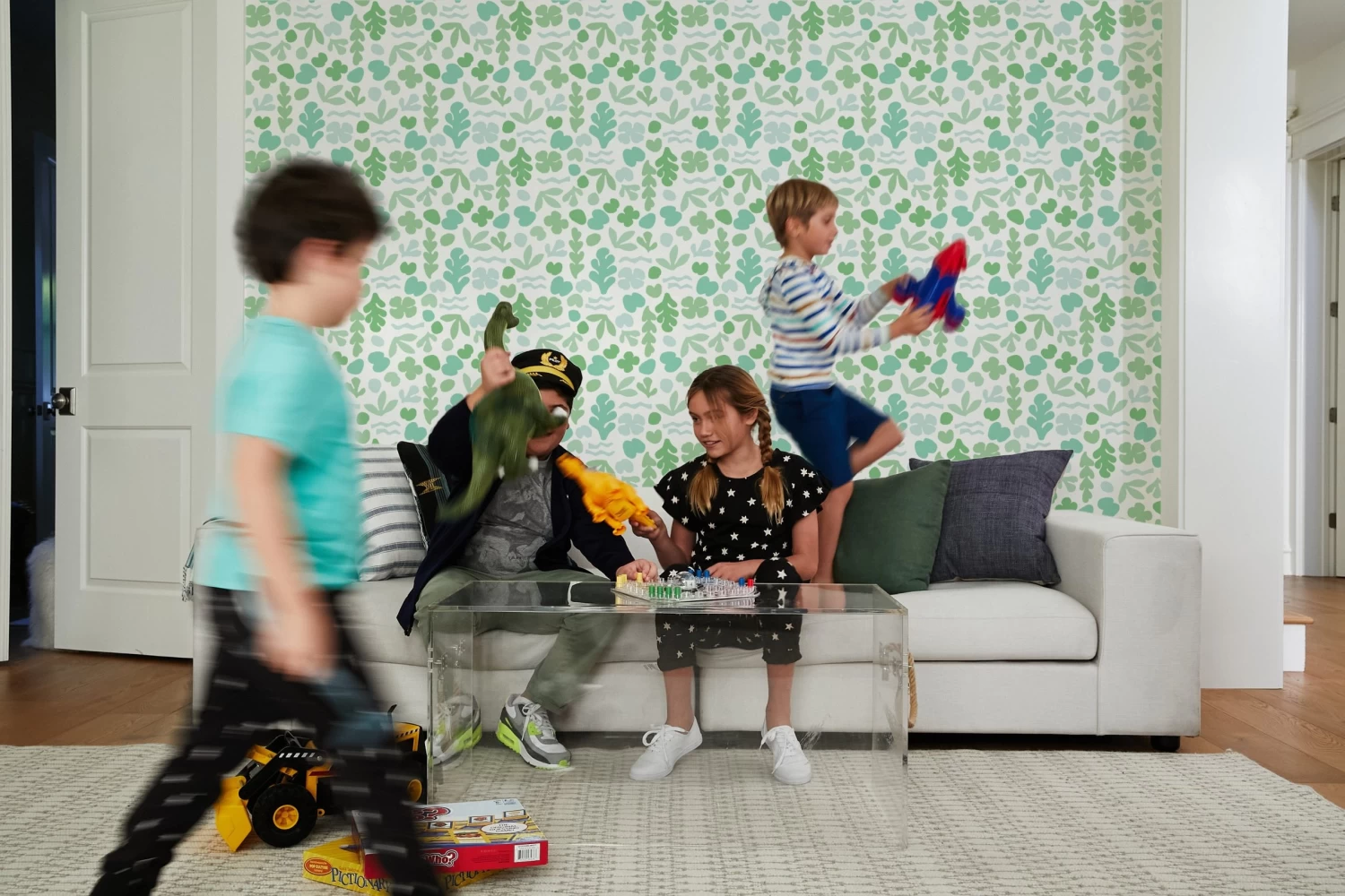 'Small Sea Garden' Wallpaper By Tea Collection - Seafoam 4 'Small Sea Garden' Wallpaper By Tea Collection - Seafoam - Image 2