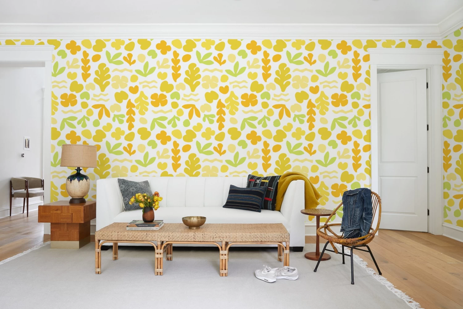 'Sea Garden' Wallpaper By Tea Collection - Yellow 4 'Sea Garden' Wallpaper By Tea Collection - Yellow - Image 2