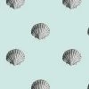 'Seashell' Wallpaper By Wallshoppe - Seafoam 2 'Seashell' Wallpaper By Wallshoppe - Seafoam -Wall Decoration Store Seashell forweb seafoam c21aa553 161a 4ef1 9431 aca1e72e2281