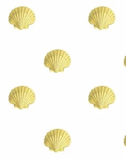 'Seashell' Wallpaper By Wallshoppe - Yellow 9 'Seashell' Wallpaper By Wallshoppe - Yellow -Wall Decoration Store Seashell forweb yellow 72e0f420 8a10 497b b462 7d3b9fce02f6