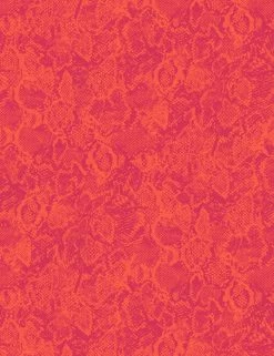 'Serpentine' Wallpaper By Wallshoppe - Persimmon