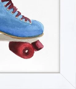 'Shuffle Skate' Framed Art By Nathan Turner -Wall Decoration Store Shuffle Skate by Nathan Turner detail