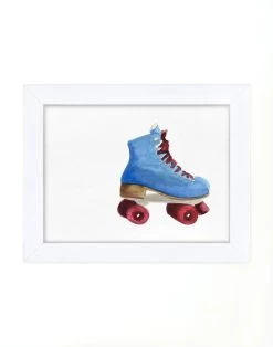 'Shuffle Skate' Framed Art By Nathan Turner