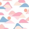 'Slopes' Wallpaper By Tea Collection - Bubblegum 1 'Slopes' Wallpaper By Tea Collection - Bubblegum -Wall Decoration Store Slopes Bubblegum design