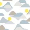 'Slopes' Wallpaper By Tea Collection - Gray