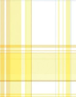 'Sofia Plaid' Wallpaper By Wallshoppe - Yellow -Wall Decoration Store Sofia Plaid yellow detail a80c8dc2 de58 457f ad1b 7c88fd15ed75