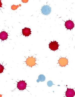 'Splattered' Wallpaper By Nathan Turner - Berry / Sky -Wall Decoration Store Splattered product BerrySky forWEB detail e8c70af1 20ac 471e aec0 3da40d7dd205